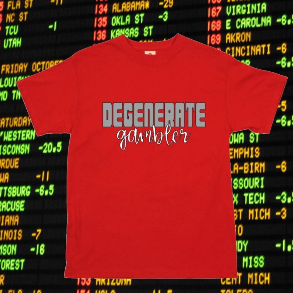 Degenerate Morals " Degenerate Gambler " Sports Betting Gambling Sportsbook